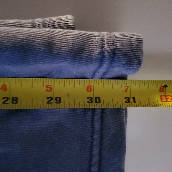 Aerie Spring Street Skater Pants Size XS Side Slit Blue Seam Leg - Picture 12 of 13